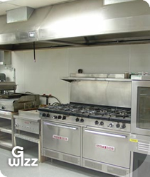 G-Wizz specialist cleaning services: Catering kitchen and extraxtor hood cleaning. East Sussex, West Sussex, Hampshire and Kent
